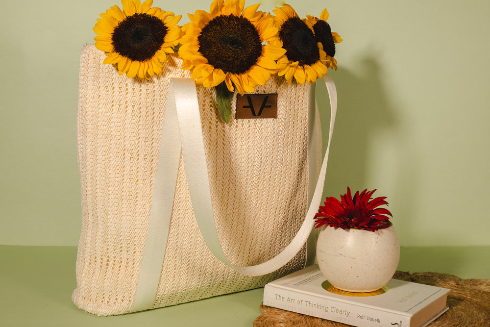 Serene Strands Tote Bag